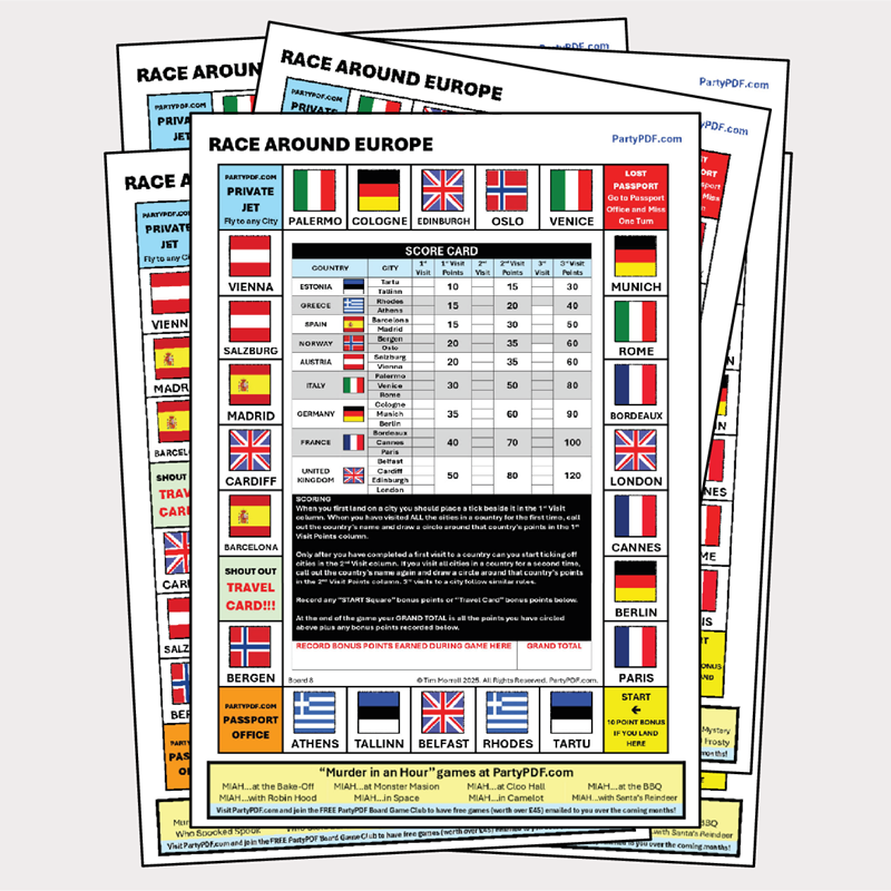Race Around Europe