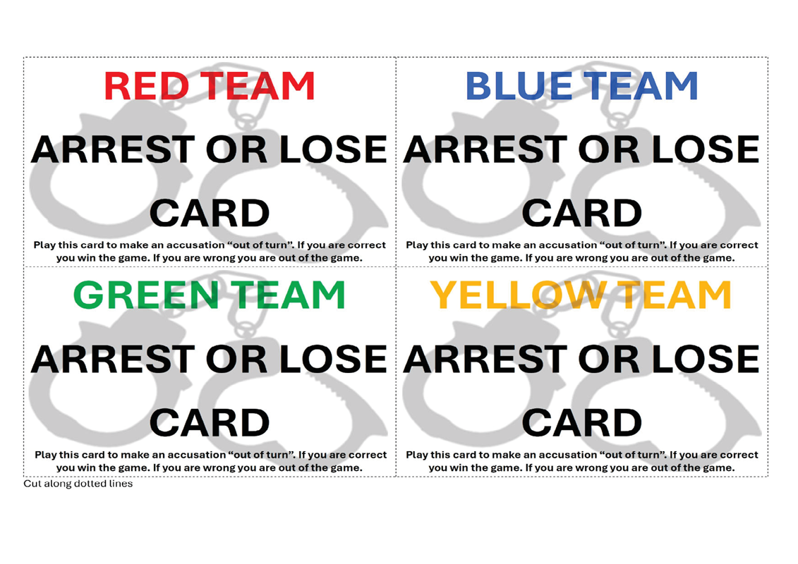 The Christmas Whodunnit Game - Team Challenge