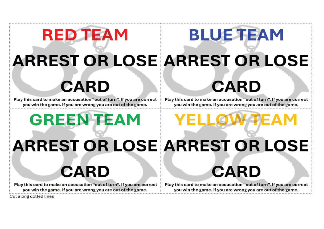 The Halloween Whodunnit Game - Team Challenge!