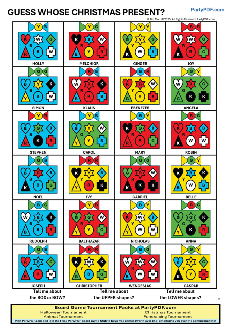 Guess Whose Christmas Present?