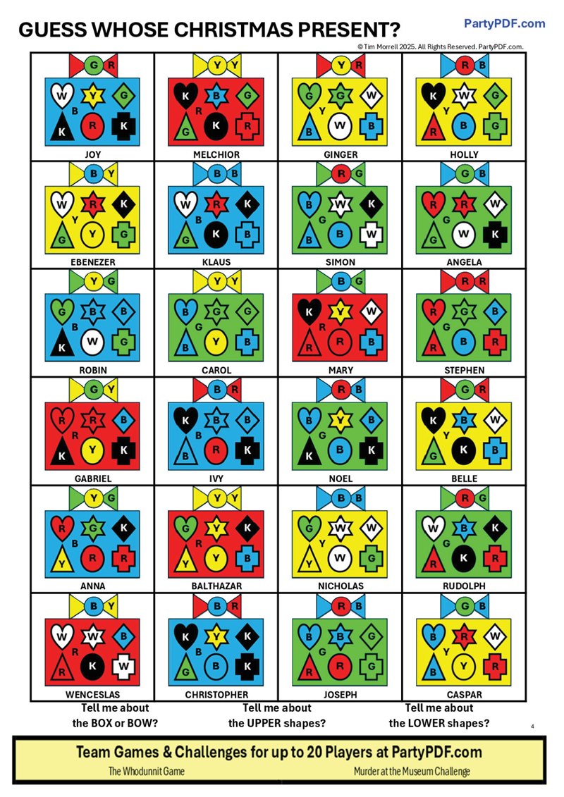 Guess Whose Christmas Present?