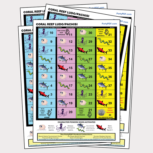 Coral Reef Ludo/Pachisi