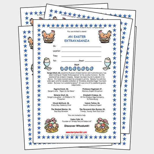 An Easter Extravaganza - 11 to 15 players