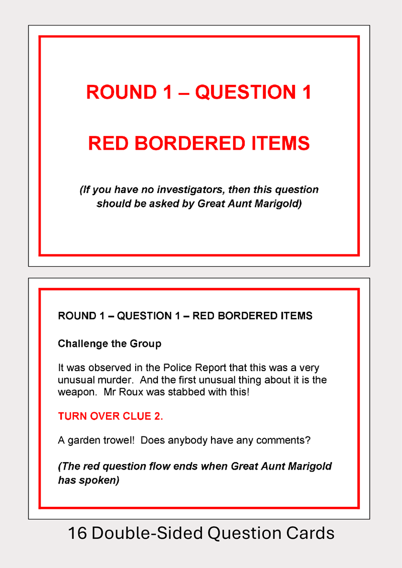 Murder in an Hour at the BBQ - 3 to 10 players