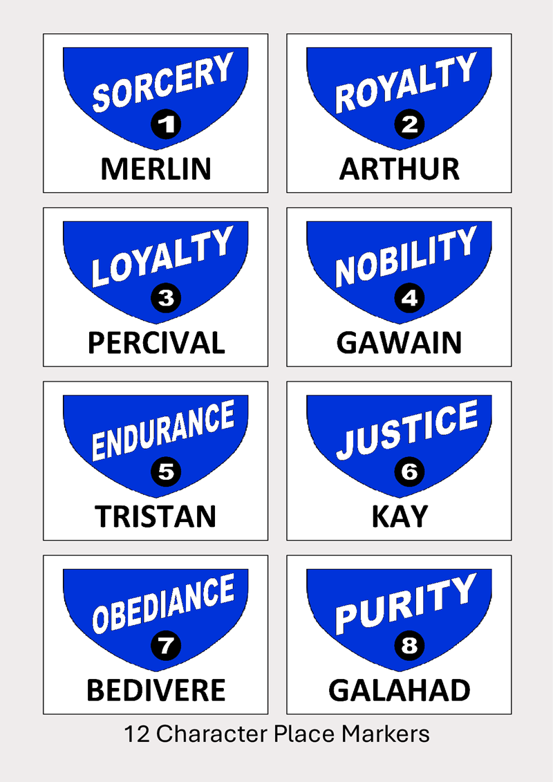 Murder in an Hour in Camelot - 4 to 12 players