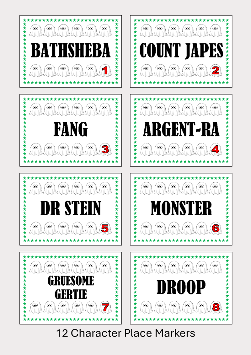 Murder in an Hour at Monster Mansion - 4 to 12 players