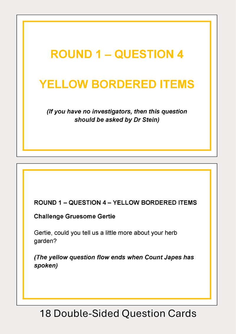 Murder in an Hour at Monster Mansion - 4 to 12 players