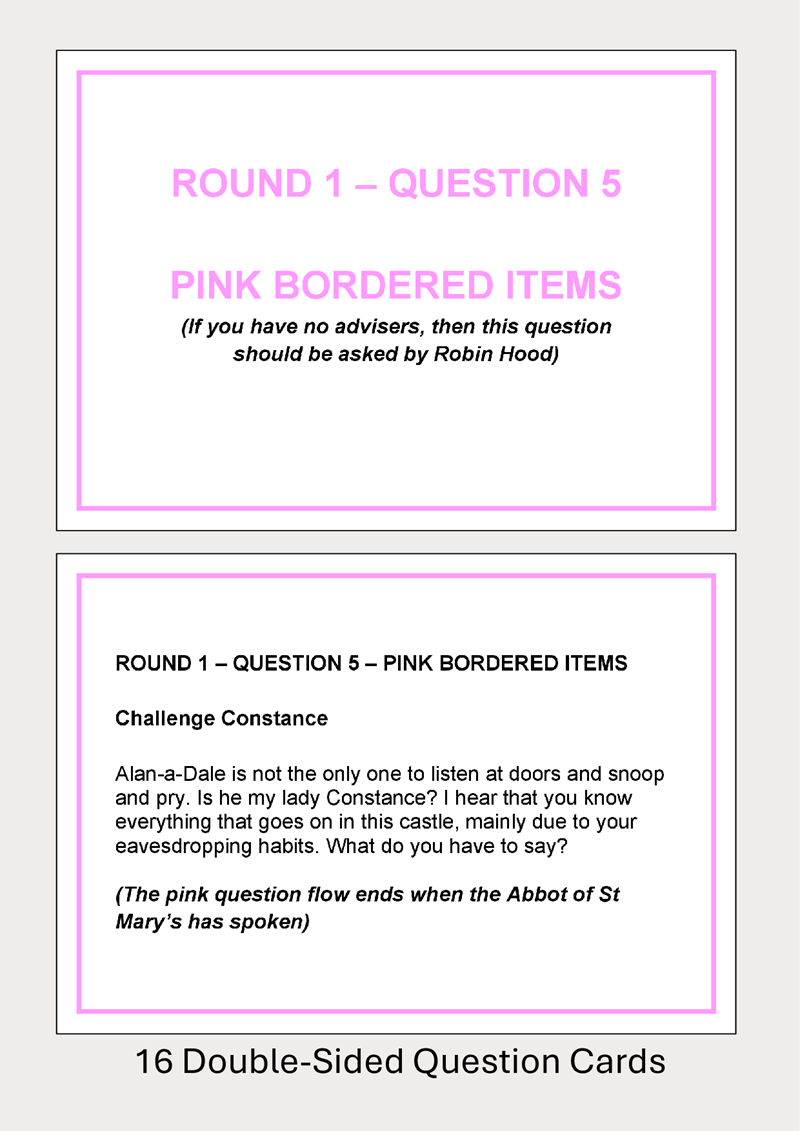 Murder in an Hour with Robin Hood - 4 to 12 players