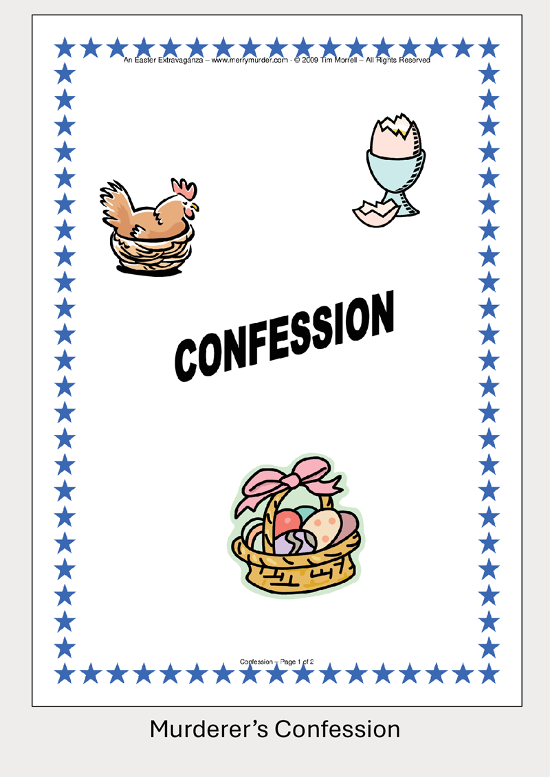 An Easter Extravaganza - 11 to 15 players