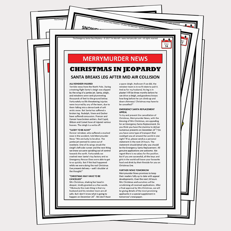 The Emergency Santa Claus Mystery