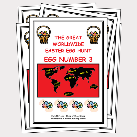 The Great Worldwide Easter Egg Hunt Puzzle Book No. 3.